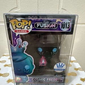 Funko Fusion Cosmic Freddy Figure - Blue and Pink